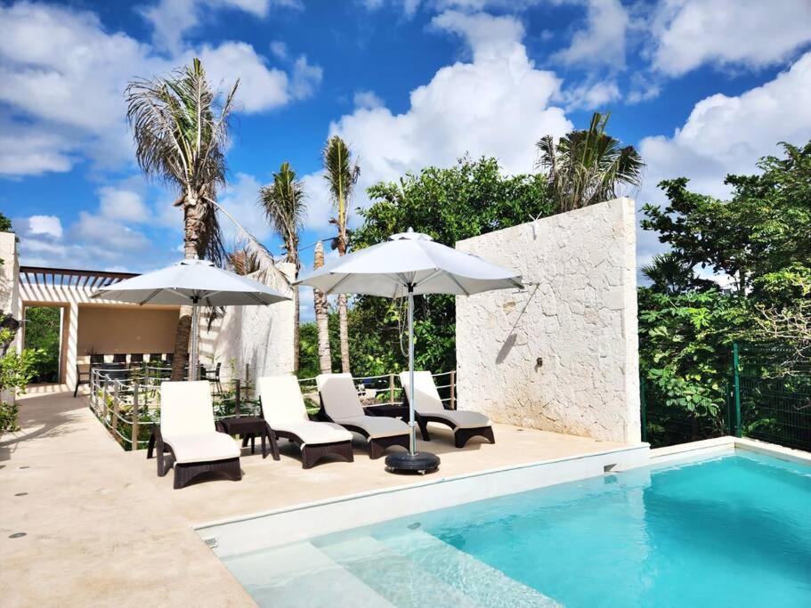 3 Bedroom Luxury Condo Next To Beach & Pools, Ac And Internet Akumal Exterior foto