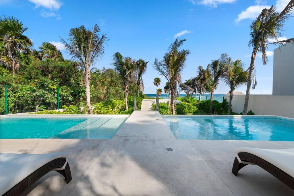 3 Bedroom Luxury Condo Next To Beach & Pools, Ac And Internet Akumal Exterior foto